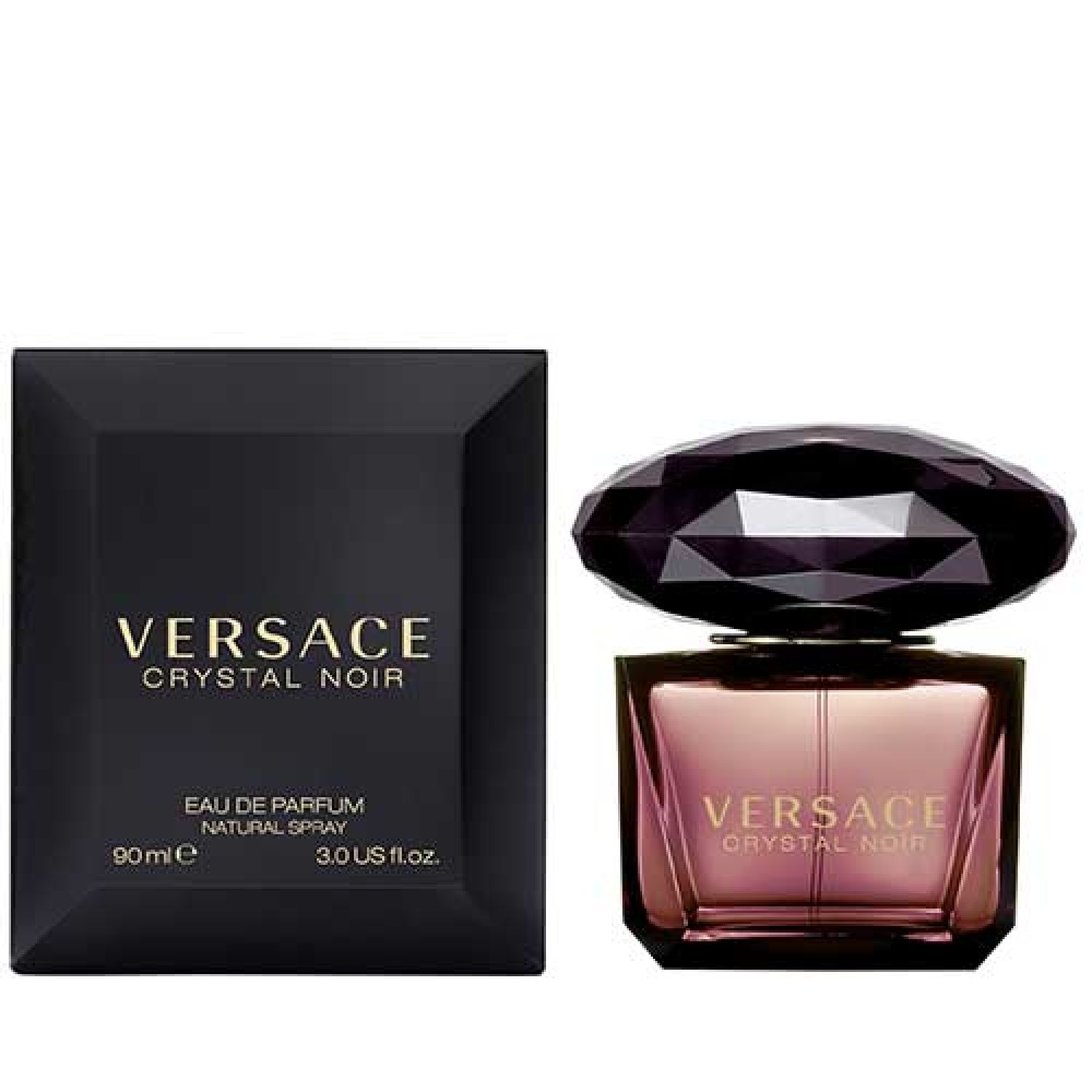 Versace Crystal Noir Eau de Parfum 90 ml - Fragranza Iconica Profumo