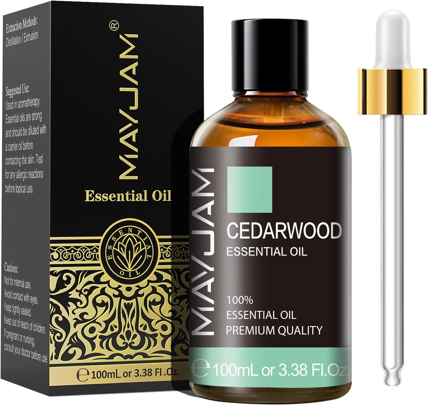 MAYJAM Olio essenziale di legno cedro 100 ml