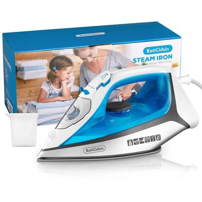 Koticidsin - Bügeleisen , 2400 w Dampfbügeleisen (300 ml, Schnellaufheizung, Anti-Kalk-System,