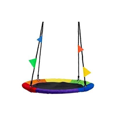 Viking Choice - Nestschaukel 100 cm - Regenbogen bunt - bis 150 kg Image
