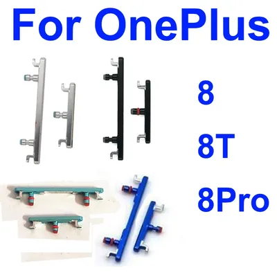 Volume Power Buttons For Oneplus OnePlus 8 8 Pro 8T Audio Volume Power On Off Switch Side Keys