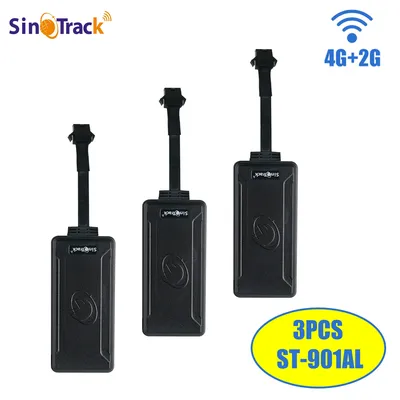 3units SinoTrack 4G+2G Car GPS tracker ST-901AL for motorcycle vehicle real time tracking device