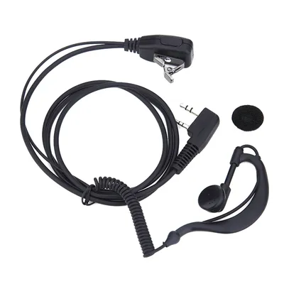 Walkie Talkie Headsets 2 PIN Earpiece Headset PTT MIC for BAOFENG 480 490 320 V6 V7 V8 658 520 530