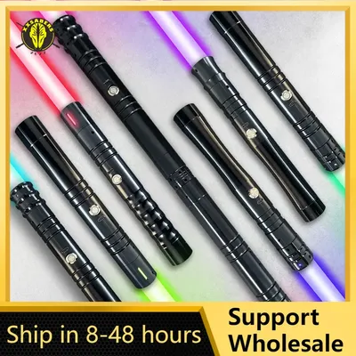 Lase Saber Lightsaber Heavy Dueling 13 RGB Mеч джедая FOC Bladed 56 CM лазер 레이저 Cosplay Kids Toys