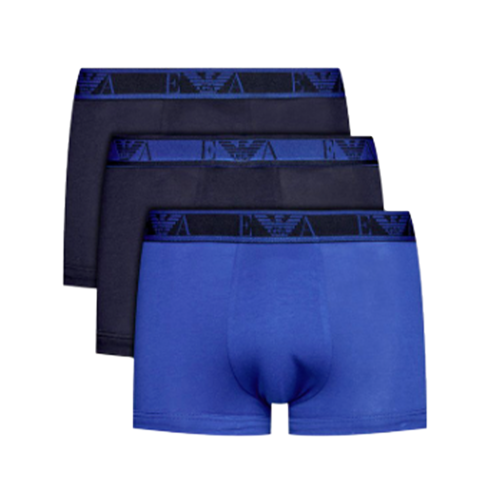 Emporio Armani Herren Boxer Pack x3 unbegrenztes Logo Image