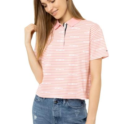Polo Tommy Jeans Damen Polohemd gestreift Image