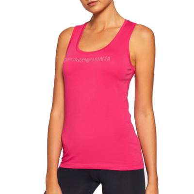 Emporio Armani Damen Tank Top Pop rosa