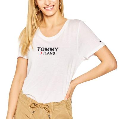 T-Shirt Tommy Jeans Damen Corp Herz-Logo Image