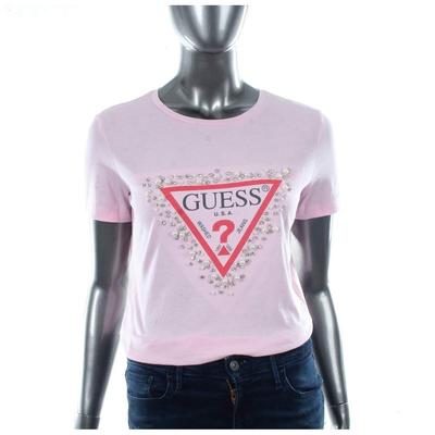 T-Shirt Guess Femme Diamond Triangle Image