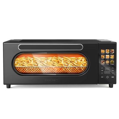 10-in-1 Air Convection Toaster Oven with Color LCD Display and Touch Screen, Toaster, Air Fryer, Dehydrate