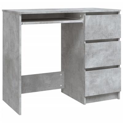 Vidaxl - Schreibtisch Betongrau 90x45x76 cm Holzwerkstoff