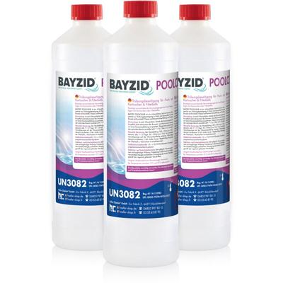 Höfer Chemie Gmbh - 3x 1 l bayzid® Poolclear - Trübungsbeseitigung für Pool-Filter mit Kartuschen & Image
