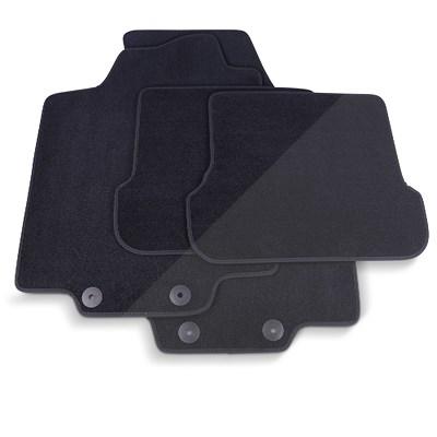 Thomatex Textil Fußmatten-Set Samtvelours VW Golf 4 Cabrio, schwarz [Hersteller-Nr. 9506] für VW Image
