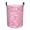 Custom Sanrio Kitty Hello Kitty Laundry Basket Foldable Cartoon Clothes Hamper for Baby Kids Toys