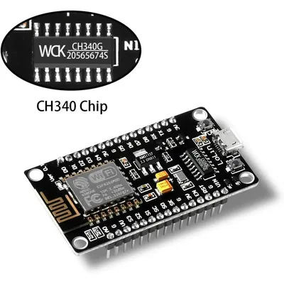 ESP8266 NodeMCU LUA CH340 ESP-12E WiFi Internet Development Board 4M Flash Serial Wireless Module