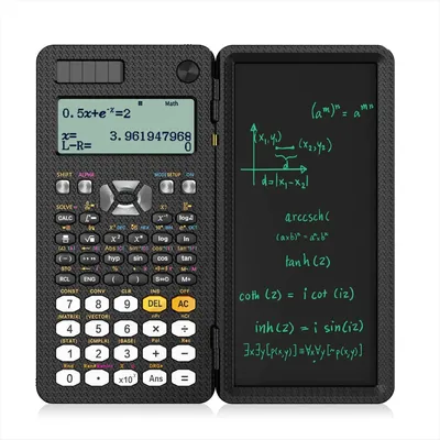 Scientific Calculator with LCD Notepad 417 Functions Professional Portable Foldable Calculator for Students Upgraded 991ES NEW