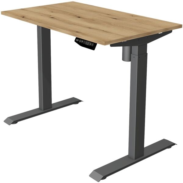 Kerkmann Schreibtisch höhenverstellbar (elektrisch) »Move 1« 100 cm Gestell anthrazit grau, 100x123x60 cm Image