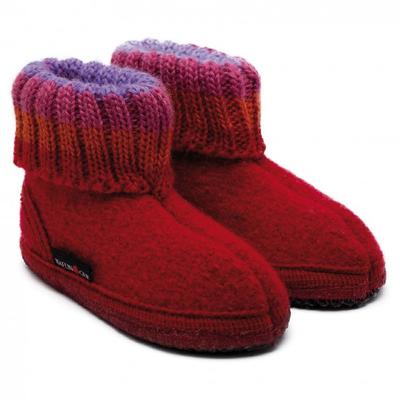 Haflinger - Kids Paul - Hüttenschuhe 23 | EU 23 rot Image