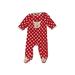 Just One You Made by Carter's Long Sleeve Onesie: Red Bottoms - Size 9 Month