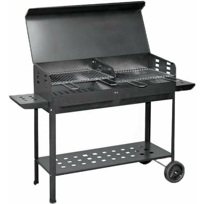 Holzkohlegrill bbq Kocher Doppelgrill 40 x 100 cm Image