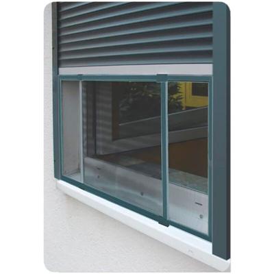 Schellenberg - Ausziehbarer Rahmen Moskitonetz für Fenster und Rollläden anthrazit 50x75-142cm Image