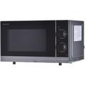 Sharp - YC-PS201AE-S - Microonde (700 w, 20 l, 6 livelli di potenza de, funzione di scongelamento