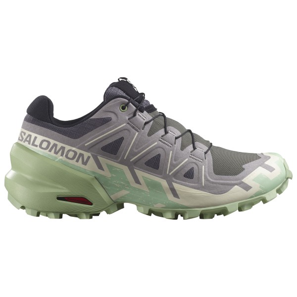 Salomon - Women's Speedcross 6 - Trailrunningschuhe 39 1/3 - Regular | EU 39 castlerock /grün