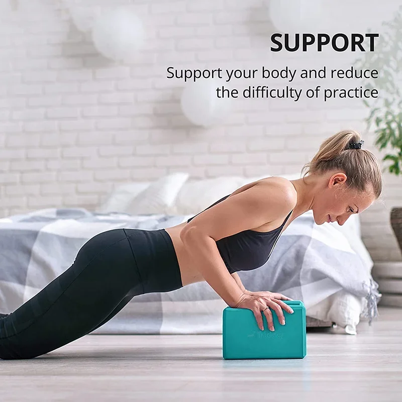 Blocs de construction de Yoga, Cubes, briques Pilates, tapis de renfort, fournitures de sport, équipement d'exercice à domicile, Fitness Eva