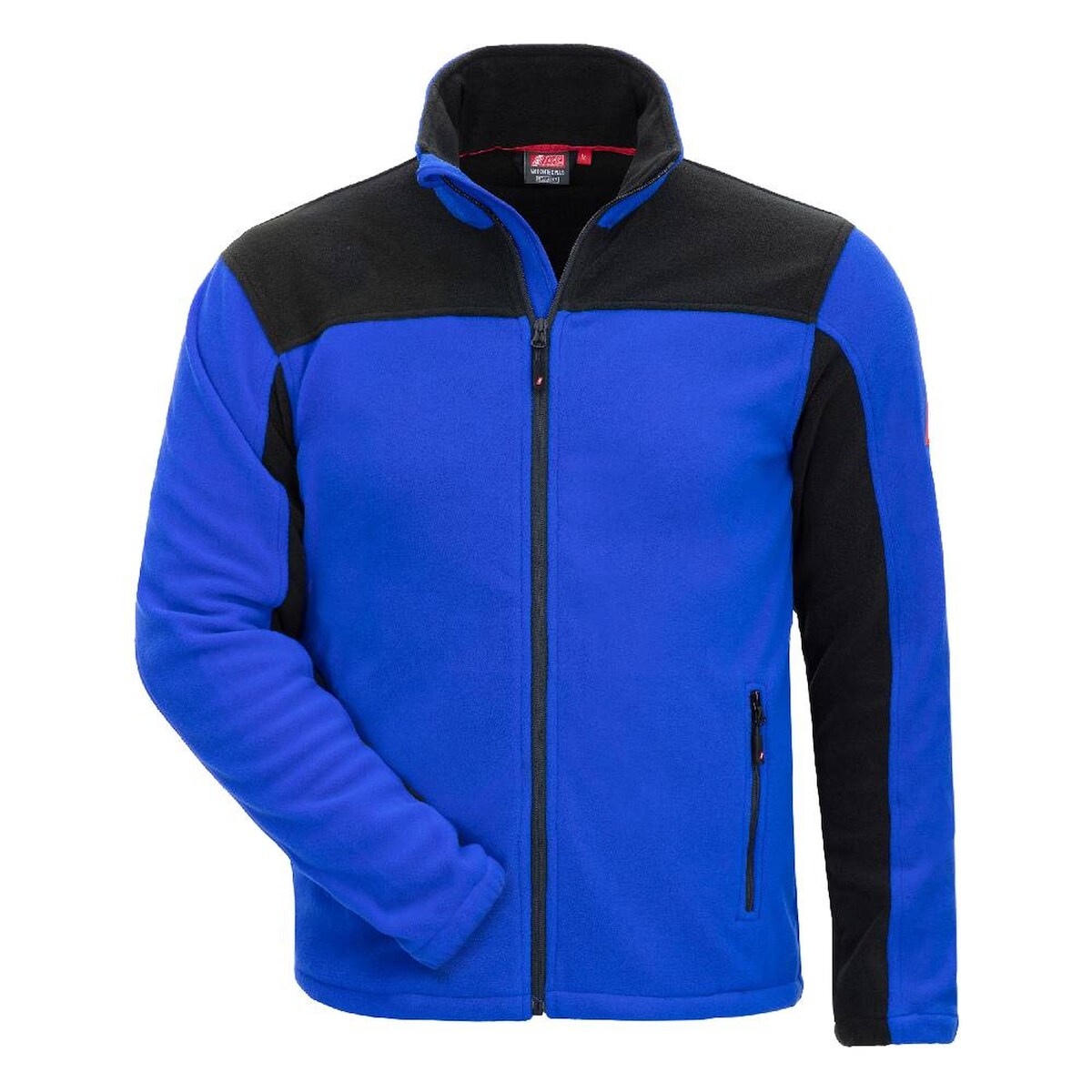 AS Arbeitsschutz Nitras Motion Tex Plus Fleecejacke | Gr. S | Arbeitsjacke | königsblau / schwarz Image