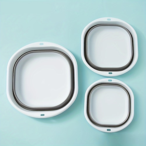 Ensemble de 3 lave-vaisselle pliable, lavabo permettant d