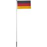 Fahnenmast Flaggenmast Fahnenstange Deutschland 6,10m em wm Fahne Flagge Fußball