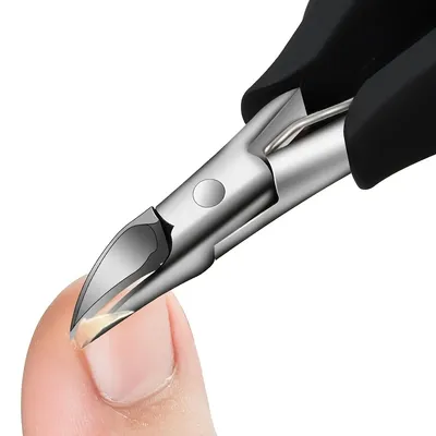 Culticle Professional Nail Clippers for Thick Nails and Ingrown Toenails Sharp Curved Blade for Men