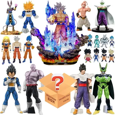 Dragon Ball Super Goku Mystery Box Figure Action Figures Blind Box Anime Figurine Pvc Lucky Box