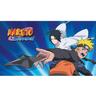 Aymax - Tapis en mousse Naruto et Sasuke Uchiwa - 40x70cm