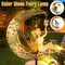 Jardin solaire lune fée lampe étanche extérieure passerelle lumières LED piquet en métal ornement pour passerelle cour pelouse Patio jardin décor
