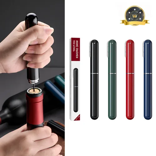 Ouvre-bouteille de vin à pompe à air portable, tire-bouchon, goupille en acier inoxydable, pression d'air, outils de fête à domicile