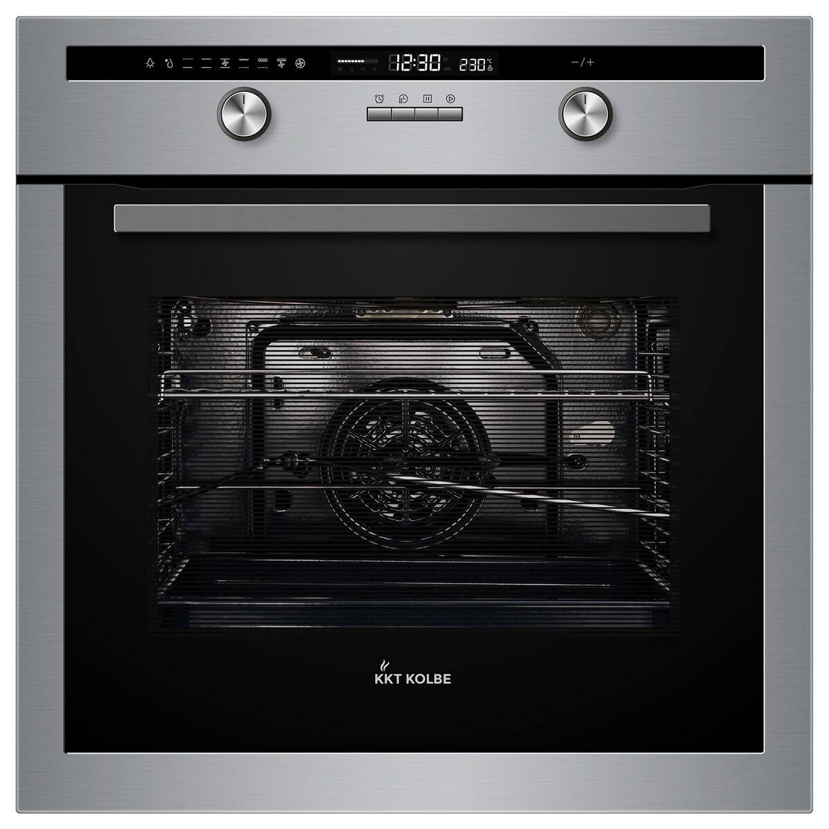 KKT KOLBE Einbaubackofen autark 60 cm Drehspieß Grill Heißluft Teleskopauszug Image