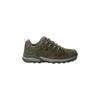 Hikingschuh JACK WOLFSKIN "REFUGIO TEXAPORE LOW M", Gr. UK 12 - EU 47, Normalschaft, braun (cold, coffee), Hauptmaterial: Leather; ;Second Material: Synthetic; Futter: Texapore Core ;Sole: Rubber / EVA; 100% Rubber/ EVA, Schuhe