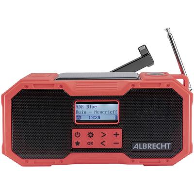 Albrecht - dr 112 Outdoorradio dab+, ukw Notfallradio, usb, Bluetooth® Akku-Ladefunktion,
