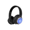 cuffie bluetooth per bambini luci a led audio stereo con microfono volume limitato 25 ore di riproduzione cuffie bluetooth 5.3 pieghevoli per bambini sull'orecchio per tablet telefono pc