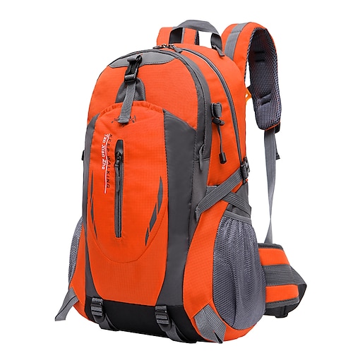 30 l escursionismo ciclismo zaino zaino pioggia impermeabile indossabile leggero traspirante all'aperto zainetto trekking arrampicata campeggio sport zaini da viaggio nylon nero verde scuro arancione
