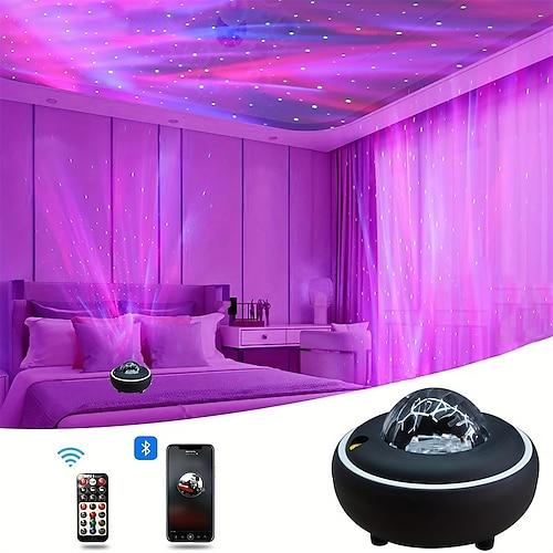 Projektorlicht Bluetooth Lautsprecher Ferngesteuert Hochzeit Party Geschenk Mehrfarbig