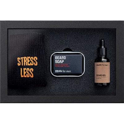 Aktion - ZEW for men Stress Less Set with Socks Set Bartpflegeset