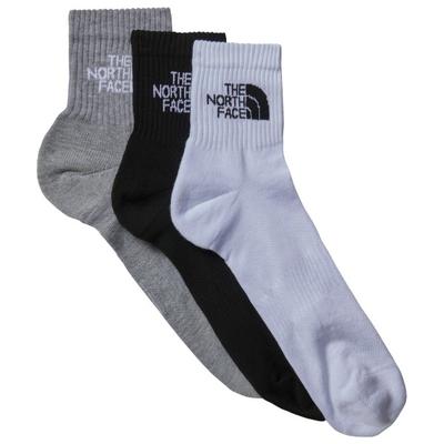 The North Face - Multi Sport Cush Quarter Socks 3-Pack - Multifunktionssocken Unisex L | EU 44-46 grau Image
