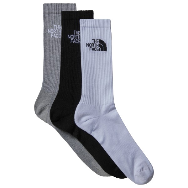 The North Face - Multi Sport Cush Crew Socks 3-Pack - Multifunktionssocken 44-46 | EU 44-46 grau
