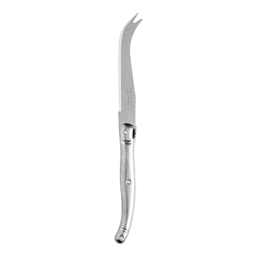 "Jean Dubost Laguiole Vintage from Steelite International 9 1/8"" Stainless Steel Cheese Knife - 6/Case"
