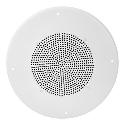 Speco Technologies 86 Series 8" White Classic Grille In-Ceiling Speaker with Transformer G86TG - 70/25V, 15W, 100 dB