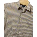 J. Crew Shirts | J. Crew Men's Multi Stripe Long Sleeve Button Down Shirt Size M 15 | Color: Blue/Green | Size: M 15