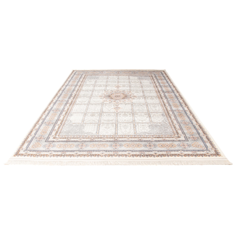 Orientteppich MORGENLAND "Eastern Elegance - Orientalischer Webteppich", beige (creme), B:150 H:0,8 L:225, Polyester, Teppiche, OrientOptik Image