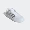 Sneaker ADIDAS SPORTSWEAR "BREAKNET 2.0", Gr. 38, weiß (cloud weiß, silber metallic, cloud weiß), Synthetik, sportlich, Schuhe
